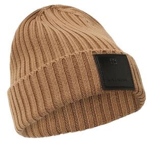 Givenchy Brown Ribbed Knit Beanie